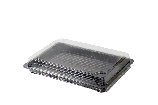 Plastik Sushibox HP 11 mit transparentem Deckel | 400 Stück/Karton