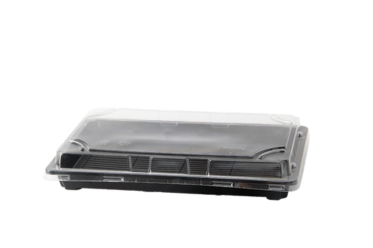 Plastik Sushibox HP 09 mit transparentem Deckel | 400 Stück/Karton