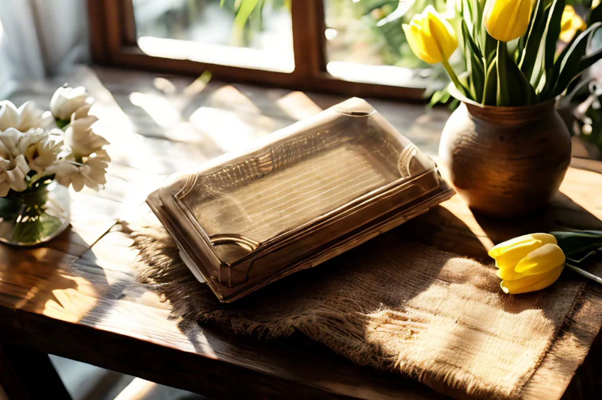 Plastik Sushibox im Einsatz für Sushi und Snacks