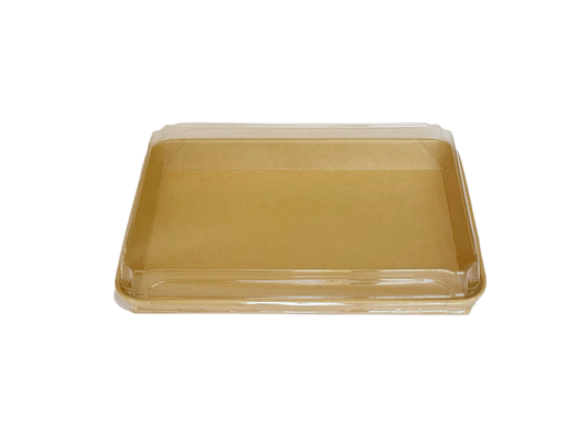 XXL Sushi Box aus naturfarbenem Kraftpapier für Familienportionen