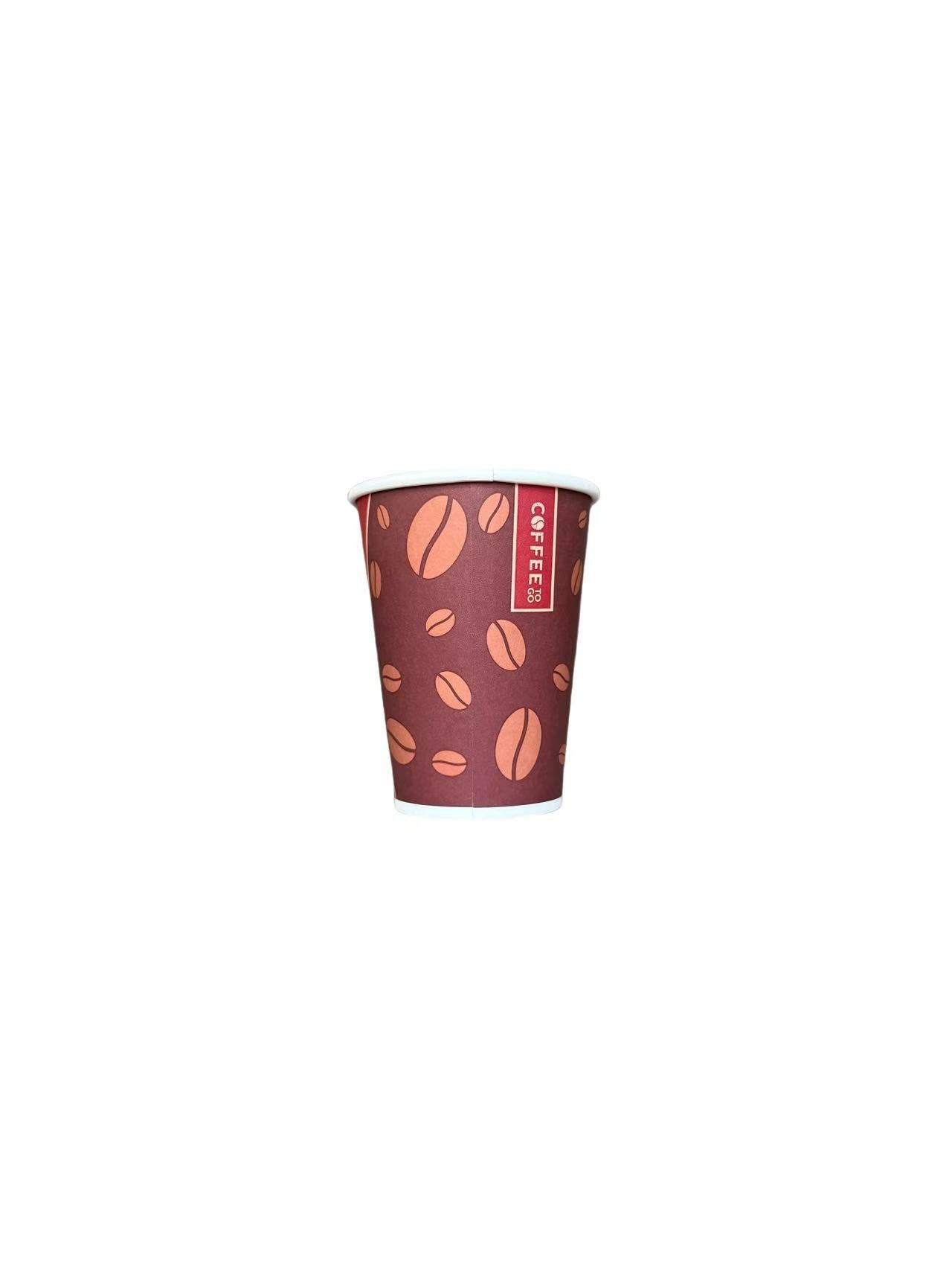 Papier Kaffeebecher To-Go 12oz für Kaffee und Heißgetränke